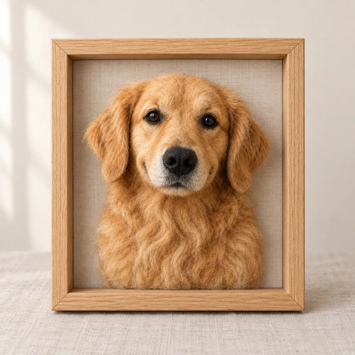 Framed Wool Portrait